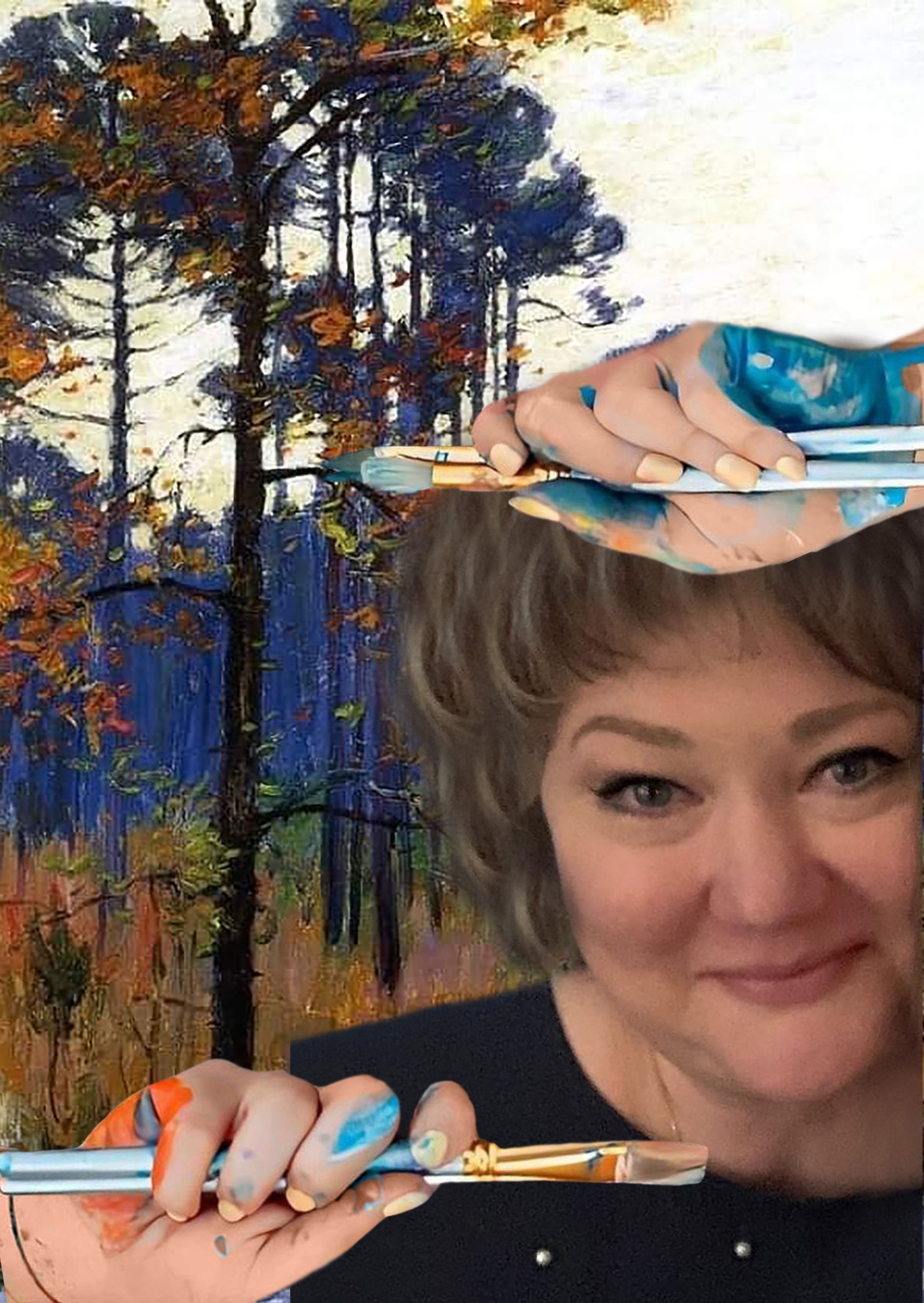 Работа ученика студии Alla Prima